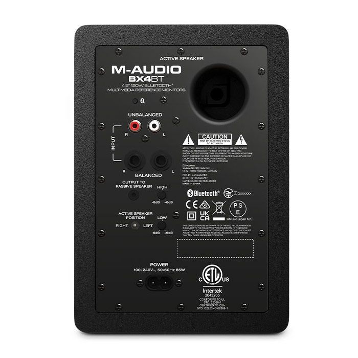 Студійні монітори M-Audio BX4 BT Bluetooth Monitors MU-0086 фото