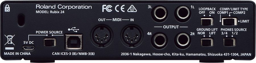 Аудиоинтерфейс Roland Rubix&nbsp;22 USB RO-2292 фото