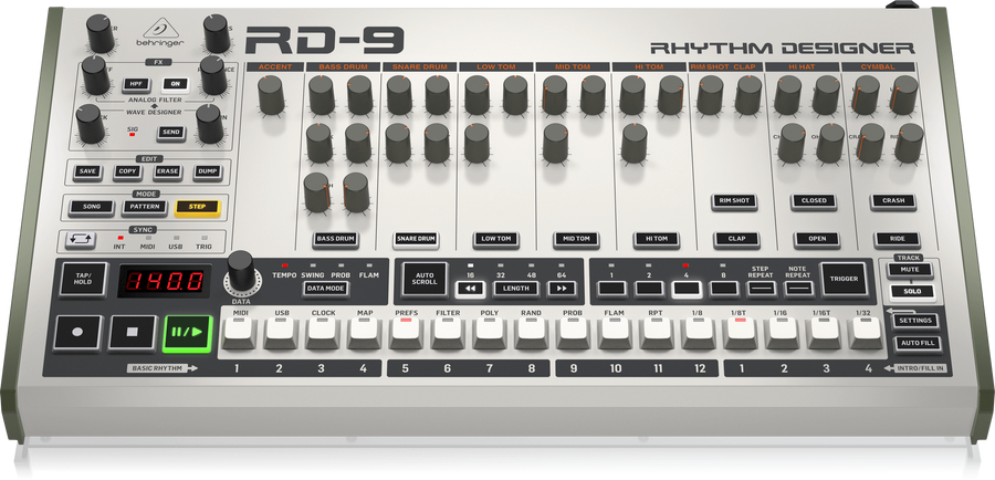 Аналоговая драм-машина BEHRINGER RD9 BE-0956 фото