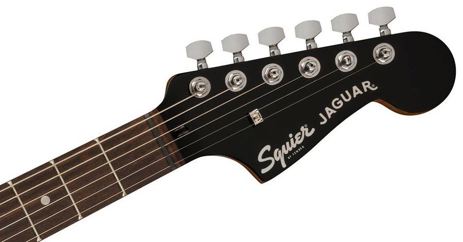 SQUIER BY FENDER CONTEMPORARY JAGUAR HH ST SHORELINE GOLD Електрогітара SQ-0164 фото