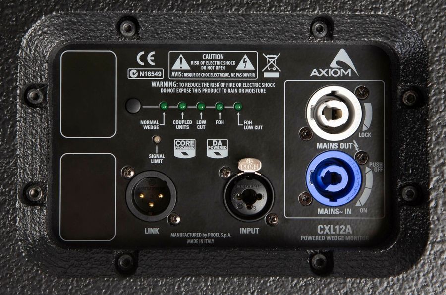Активный сценический монитор с микропроцессорным управлением Proel Axiom CXL12A PR-6908 фото