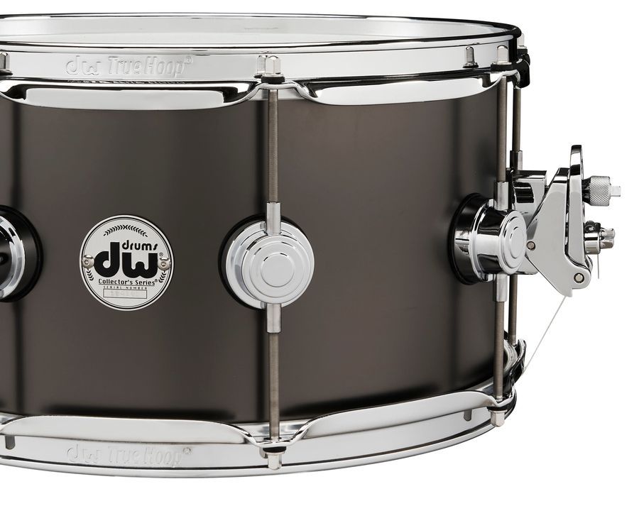 DW DRVD0713SVCBKSatin Black over Brass Snare 7x13 DW-X245 фото