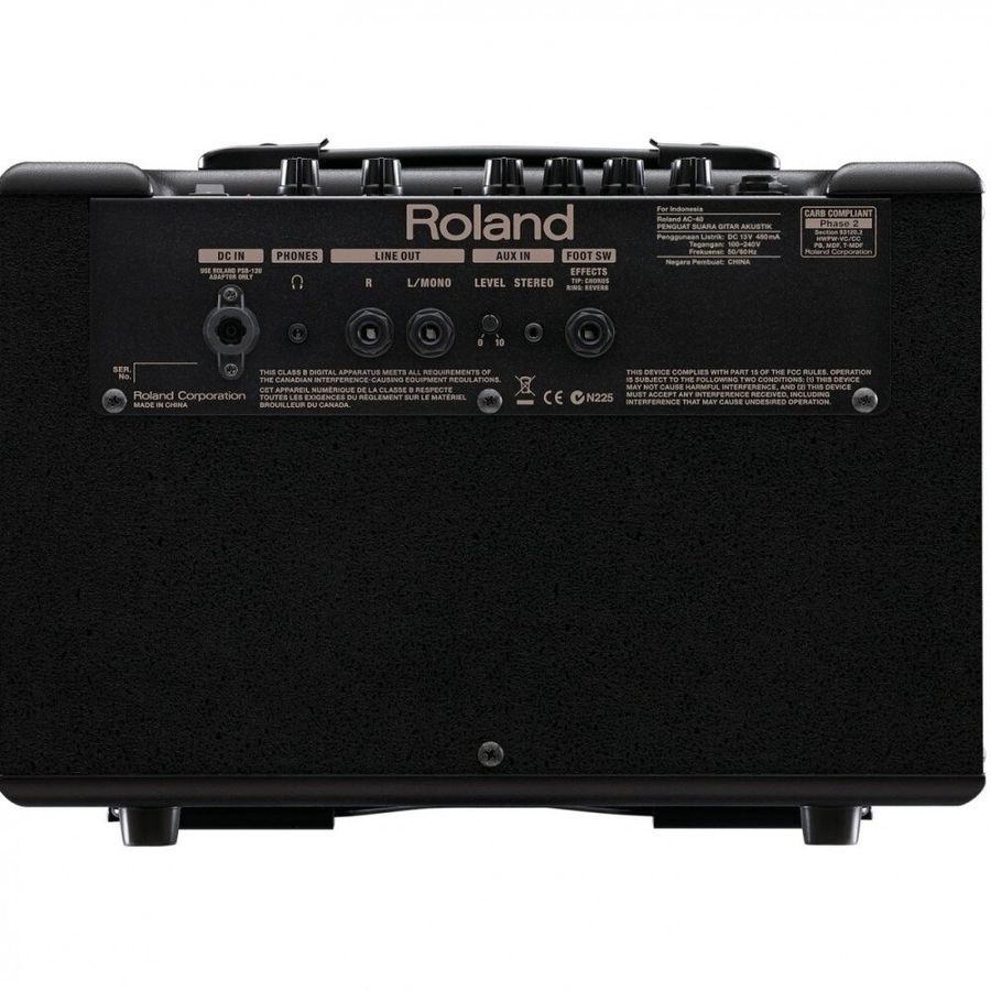 Гітарний комбопідсилювач Roland AC-40 RO-0031 фото