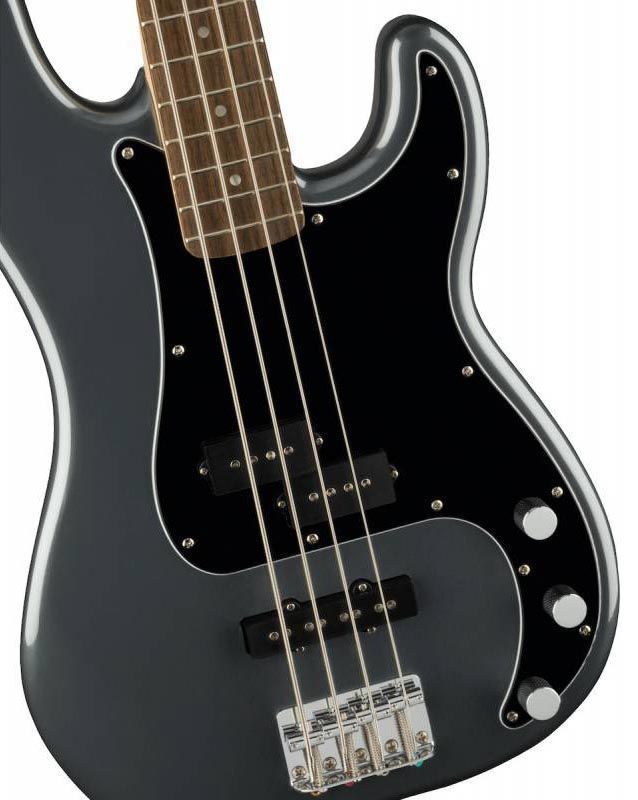 SQUIER by FENDER AFFINITY SERIES PRECISION BASS PJ LR CHARCOAL FROST METALLIC Бас-гітара SQ-0067 фото