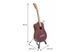 FENDER FA-15 STEEL 3/4 RED WN w/BAG Гитара акустическая FE-0339 фото 2