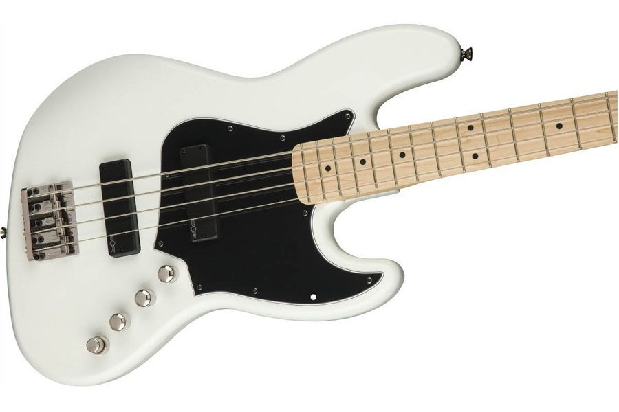 SQUIER by FENDER CONTEMPORARY ACTIVE J-BASS HH MN FLAT WHITE Бас-гитара SQ-0033 фото