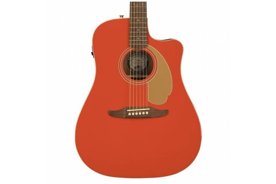 FENDER REDONDO PLAYER WN FIESTA RED Гитара электроакустическая FE-0560 фото