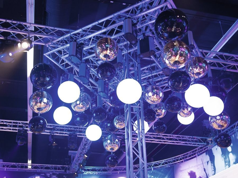 EUROLITE Mirror Ball 40cm black EL-1206 фото