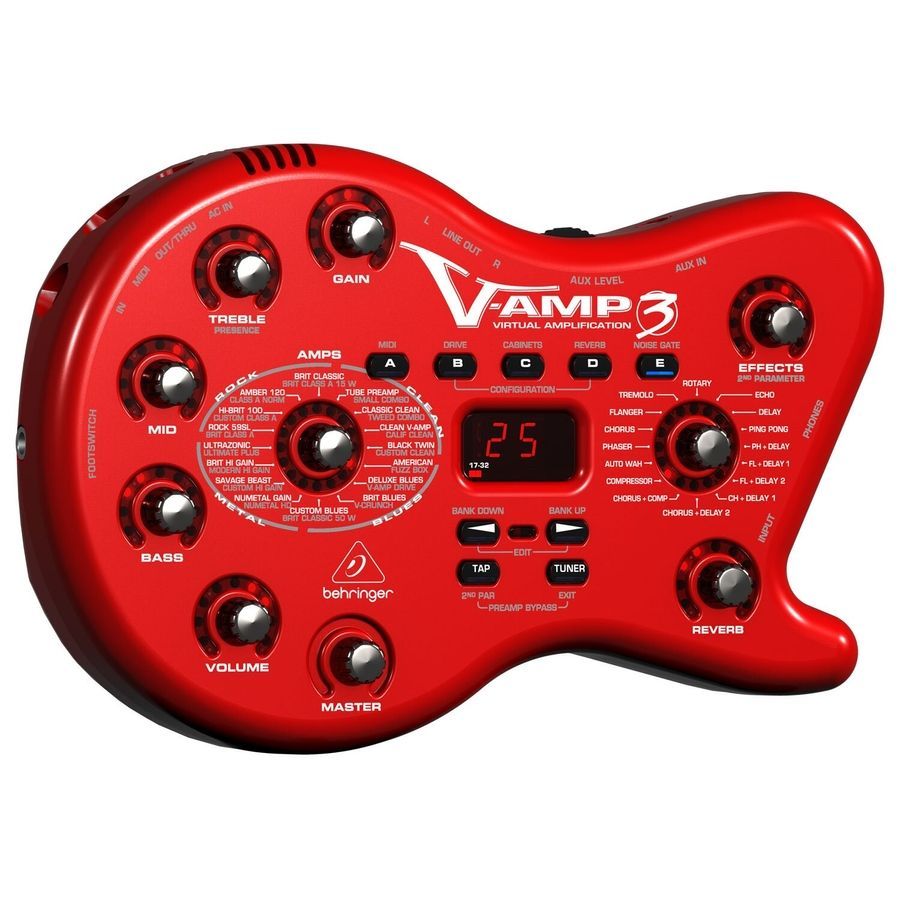 Віртуальний гітарний підсилювач Behringer V-AMP3 BE-0641 фото