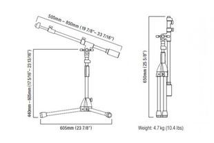 TAMA MS736LBK Стійка мікрофонна TM-0144 фото