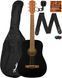 FENDER FA-15 STEEL 3/4 BLACK WN w/BAG Гітара акустична FE-0337 фото 2