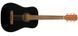 FENDER FA-15 STEEL 3/4 BLACK WN w/BAG Гитара акустическая FE-0337 фото