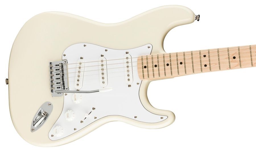 SQUIER by FENDER AFFINITY SERIES STRATOCASTER MN OLYMPIC WHITE Электрогитара SQ-0083 фото