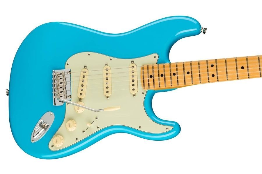 FENDER AMERICAN PRO II STRATOCASTER MN MIAMI BLUE Электрогитара FE-0207 фото
