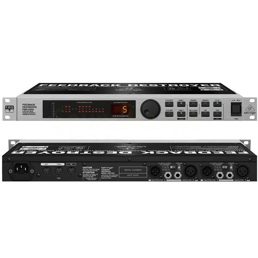 Подавлювач зворотного зв&rsquo;язку Behringer Feedback Destroyer FBQ1000 BE-0291 фото