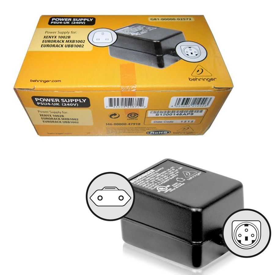 Адаптер питания Behringer PSU4-EU BE-0501 фото