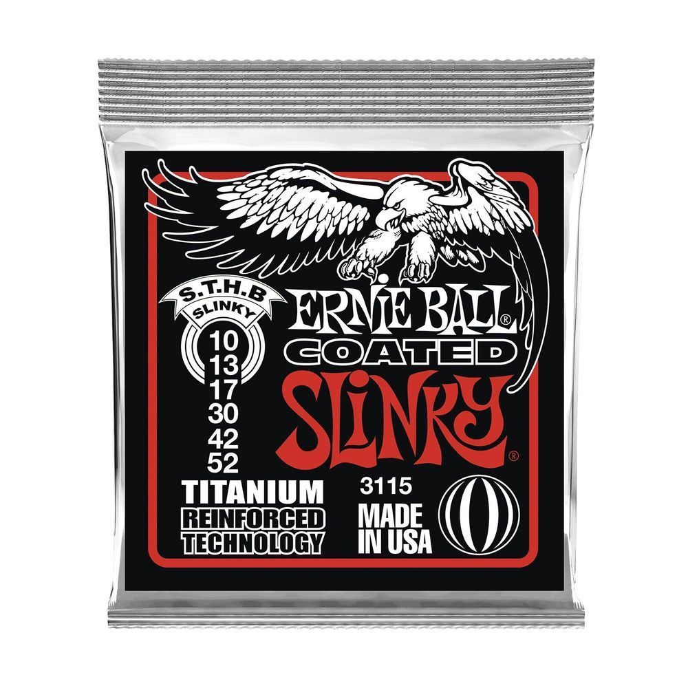 Струни для електрогітари 10-52 Ernie Ball P03115 EB-0053 фото