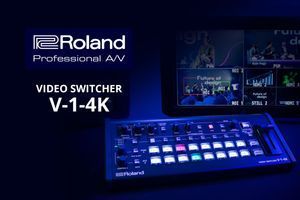 Roland V-1-4K &mdash; сучасний 4K відеомікшер для професійного продакшену фото