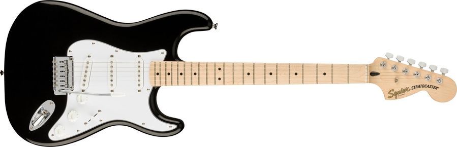 SQUIER by FENDER AFFINITY SERIES STRATOCASTER MN BLACK Електрогітара SQ-0043 фото