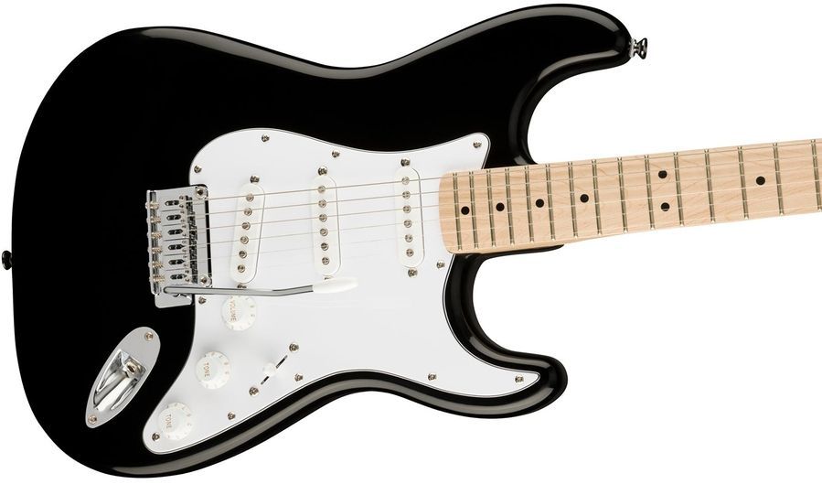 SQUIER by FENDER AFFINITY SERIES STRATOCASTER MN BLACK Електрогітара SQ-0043 фото