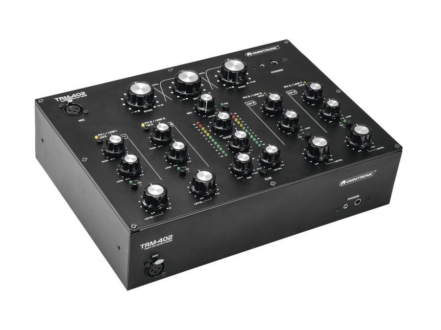 DJ мікшер OMNITRONIC TRM-402 OM-1107 фото