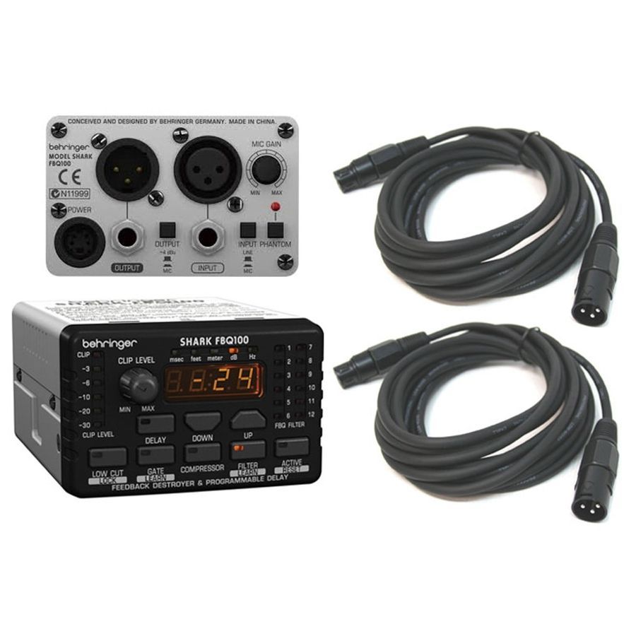 Подавлювач зворотного зв'язку Behringer Shark FBQ100 BE-0290 фото