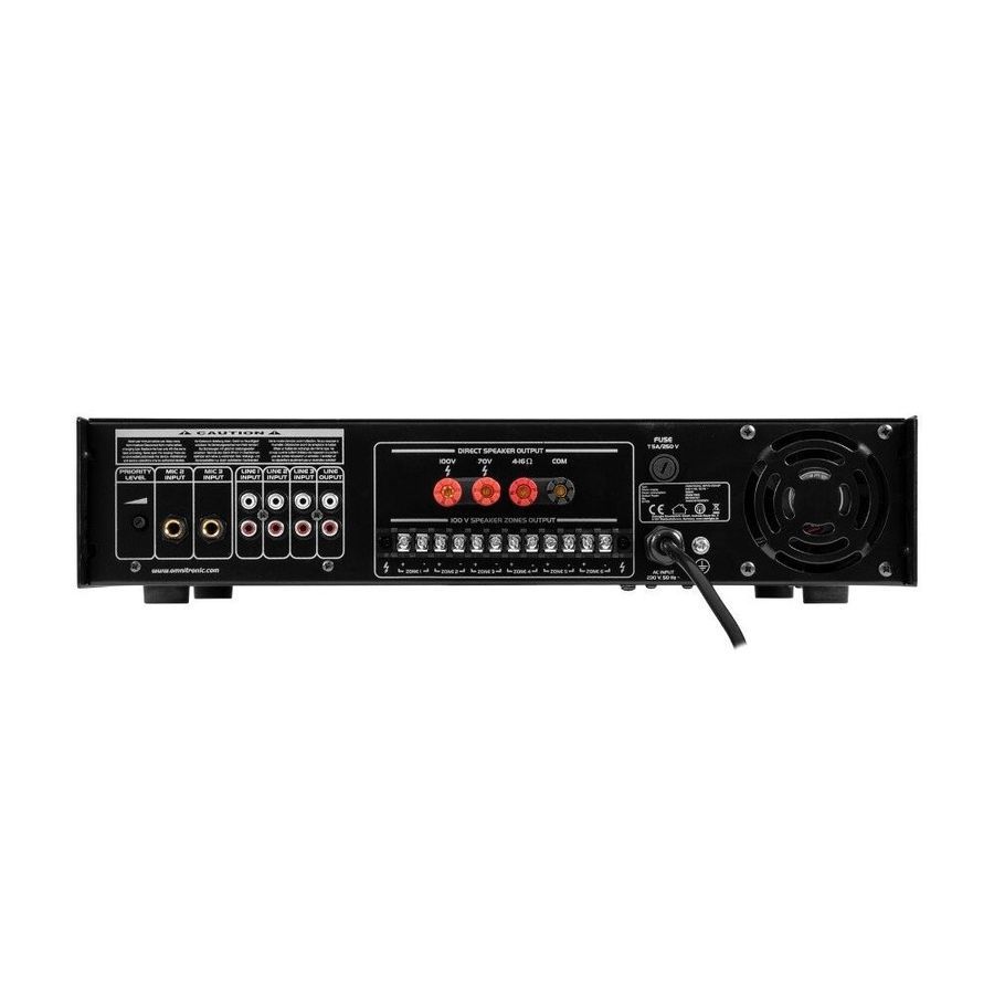 Монофонический усилитель Omnitronic MPVZ2506P OM-0050 фото