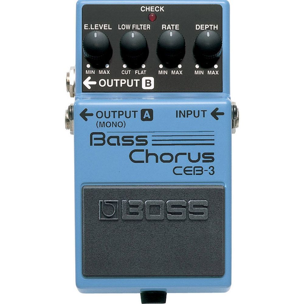Педаль ефектів для гітари Boss CEB 3 Boss Bass Chorus BO-0037 фото