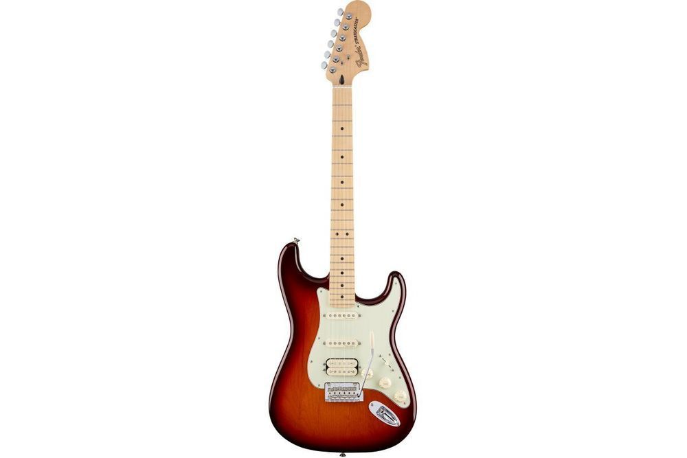 FENDER DELUXE STRATOCASTER HSS MN TOBACCO SUNBURST Електрогітара FE-0101 фото