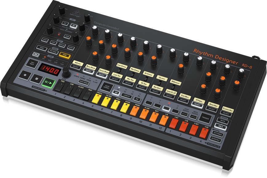 Аналоговая драм-машина BEHRINGER RD8 MKII BE-1030 фото