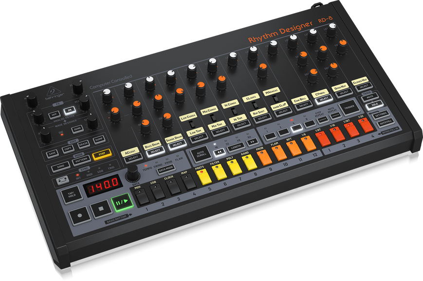 Аналоговая драм-машина BEHRINGER RD8 MKII BE-1030 фото
