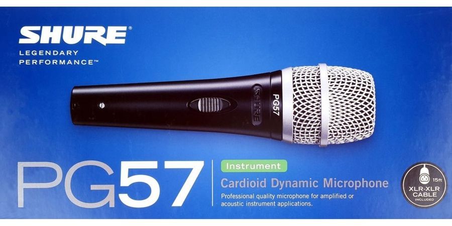 Інструментальний мікрофон SHURE PG57XLR SH-1170 фото