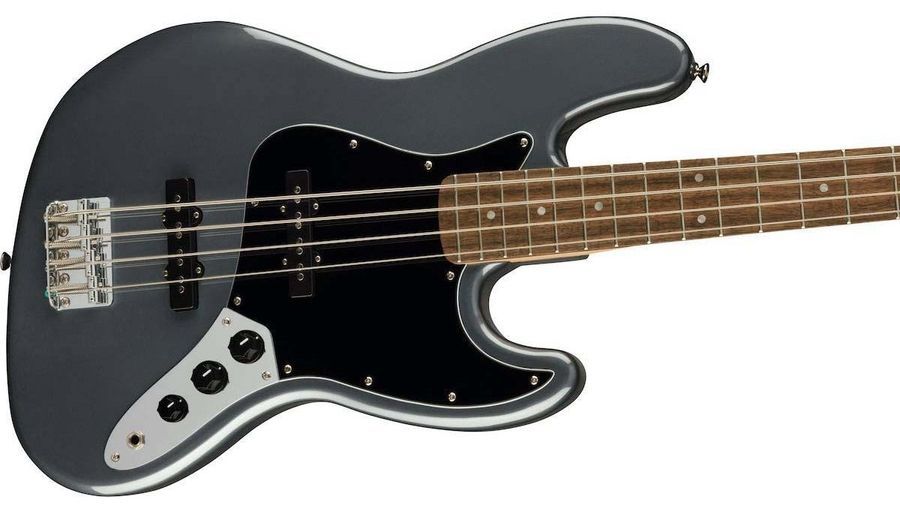 SQUIER by FENDER AFFINITY SERIES JAZZ BASS LR CHARCOAL FROST METALLIC Бас-гитара SQ-0058 фото