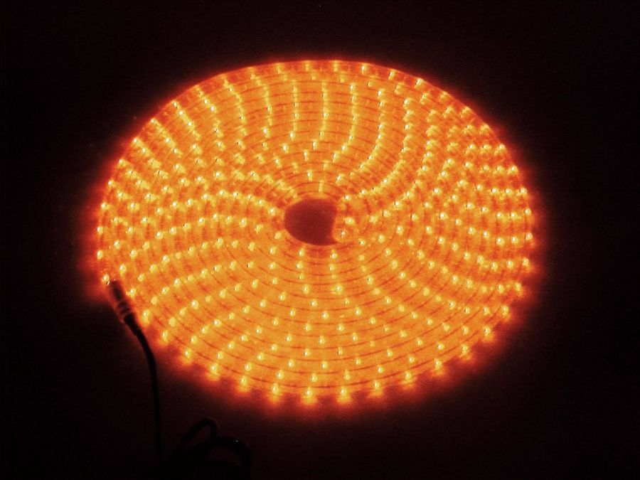 EUROLITE RUBBERLIGHT RL1-230V orange 5m EL-1435 фото