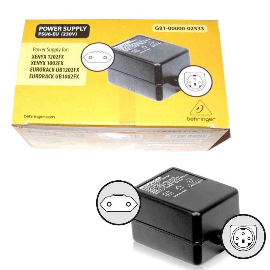 Адаптер питания Behringer PSU6-EU BE-0505 фото