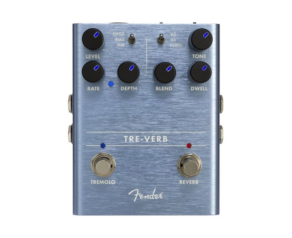 FENDER PEDAL TRE-VERB Педаль ефектів FE-0462 фото