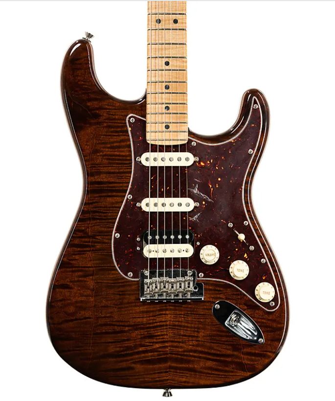 FENDER RARITIES FLAME MAPLE TOP STRATOCASTER Електрогітара FE-0554 фото