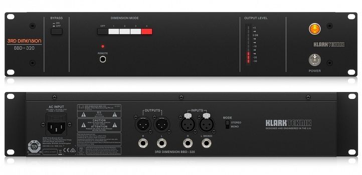 Процесор ефектів Klark Teknik 3RD DIMENSION BBD-320 KT-0073 фото