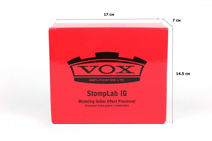 VOX STOMPLAB 1G Гитарный процессор эффектов VX-0009 фото