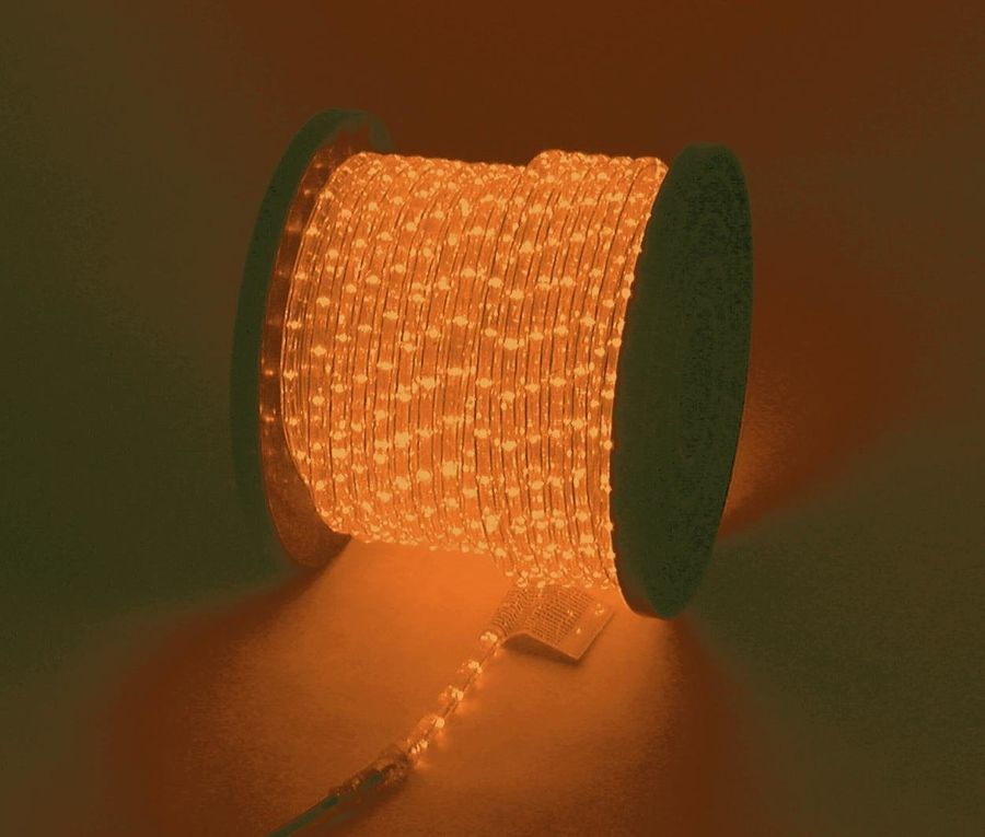 EUROLITE RUBBERLIGHT RL1-230V orange 44m EL-1434 фото