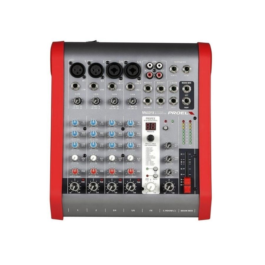 Аналоговый микшерный пульт Proel M602FX PR-2349 фото