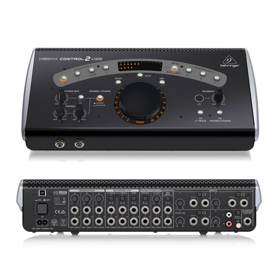 Студийный мониторный контроллер Behringer CONTROL2USB BE-0808 фото