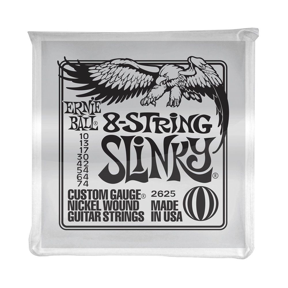 Струни для 8-стр.електрогітари 10-74 Ernie Ball P02625 EB-0006 фото