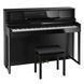 Цифровое фортепиано Roland LX705 PE черный лакированый RO-2642 фото 2