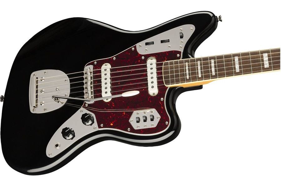 SQUIER by FENDER CLASSIC VIBE 70S JAGUAR LRL BLACK Электрогитара SQ-0157 фото