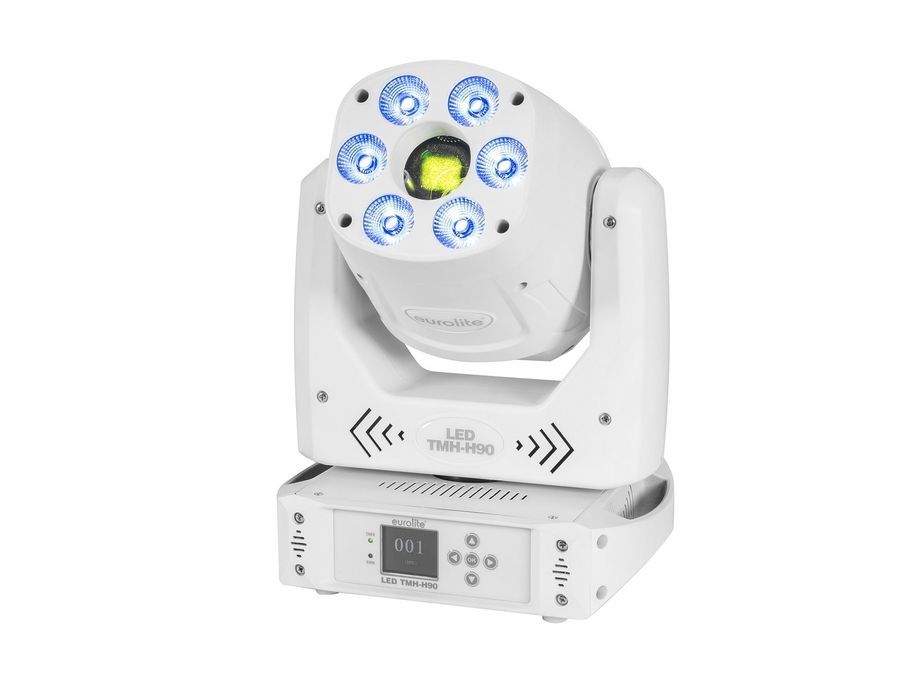 EUROLITE LED TMH-H90 Hybrid Moving-Head Spot/Wash COB wh EL-1140 фото