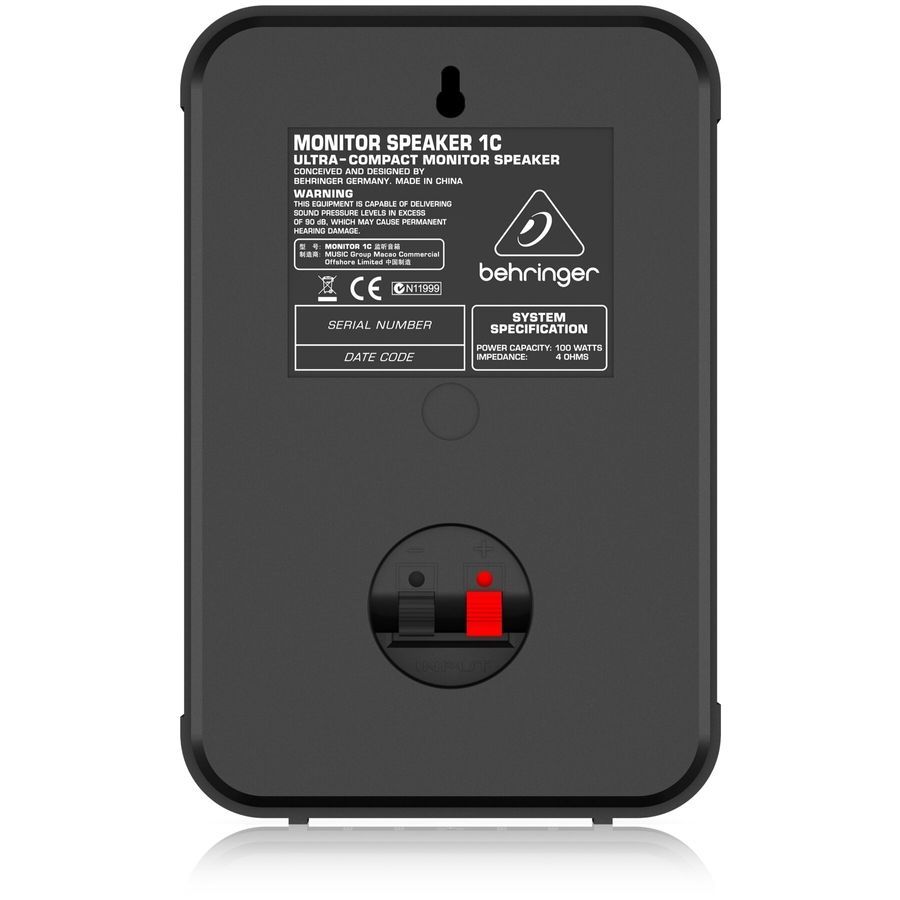 Студийный монитор Behringer 1C BK BE-0001 фото