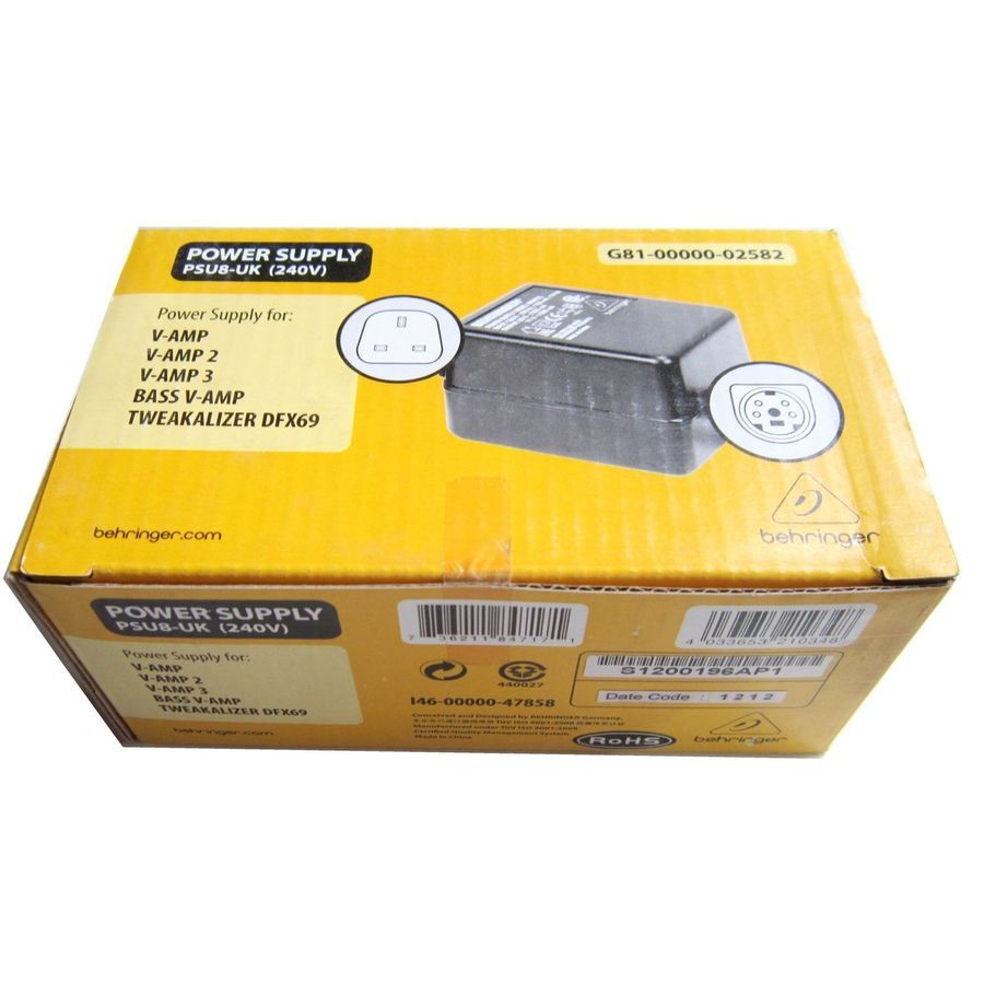 Адаптер питания Behringer PSU8-EU BE-0507 фото