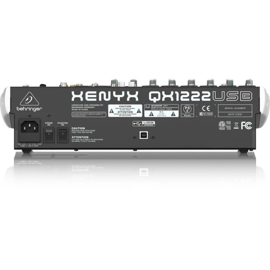 Микшерный пульт Behringer XENYX QX1222USB BE-0733 фото