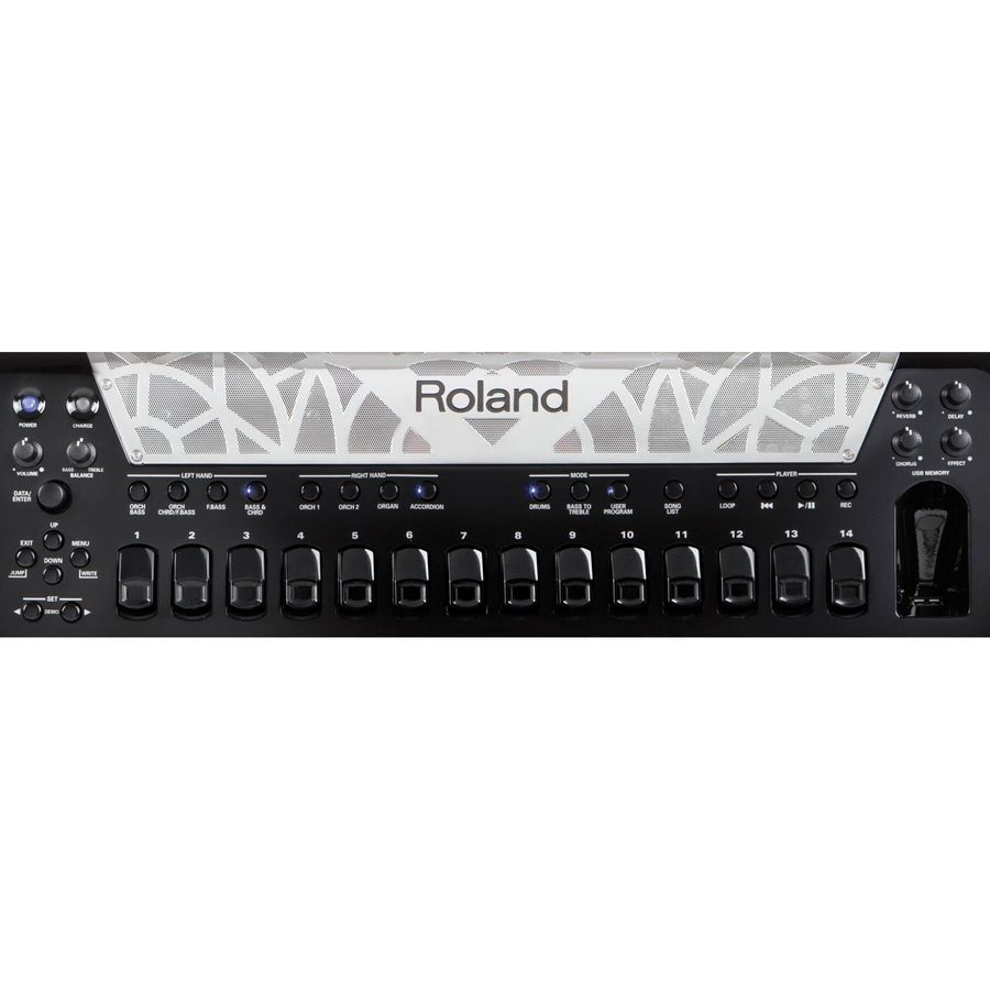 Цифровой баян Roland FR8XB-BK RO-0592 фото